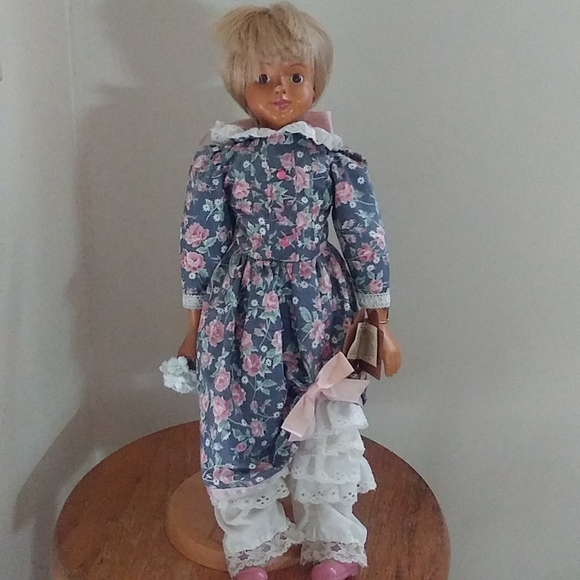 Raikes Original Hand Carved Doll Claire 1991 - Picture 1 of 6